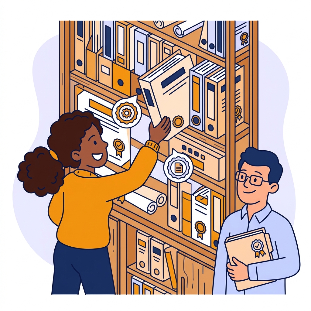 Bibliothèque de documents officiels